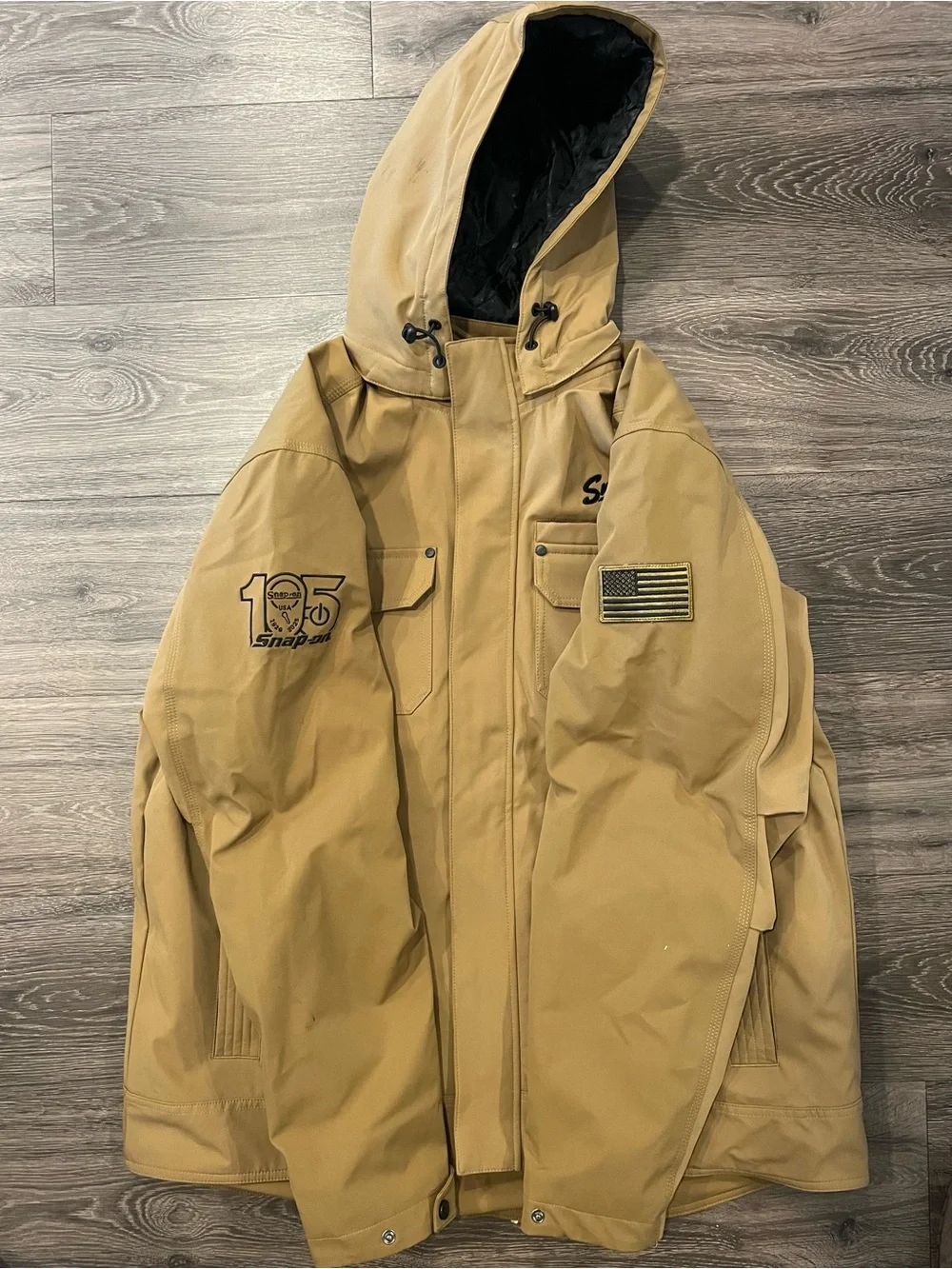 Snap-on Tools Men’s Hooded Field Jacket - Brown